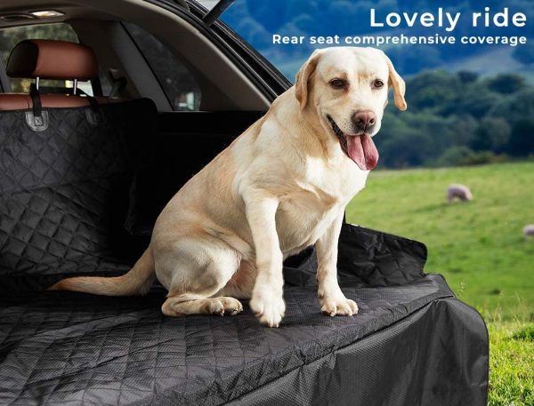 PaWz Pet Dog Car Trunk Mat Boot Cargo Liner Seat Cover Waterproof Protector L - Image 9