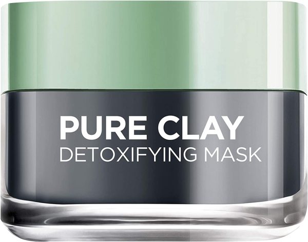 L'Or??al Paris Pure Clay Detoxifying Charcoal Mask 50ml - Image 4