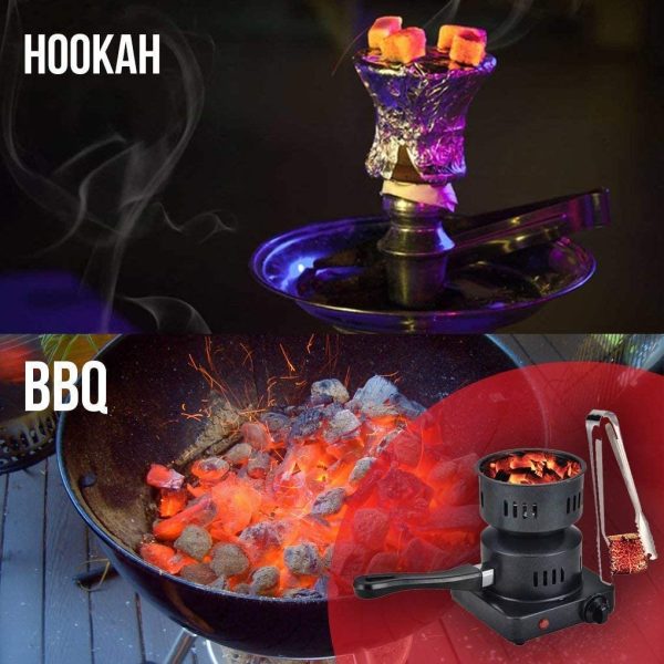 HookahMookah Electric Coal Charcoal Starter Burner for Hookah, Shisha, Nargila, BBQ, Fire Starter - Image 6