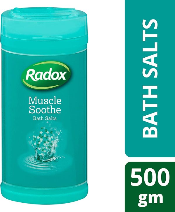 Radox Bath Salts Muscle Soothe, 500ml - Image 4