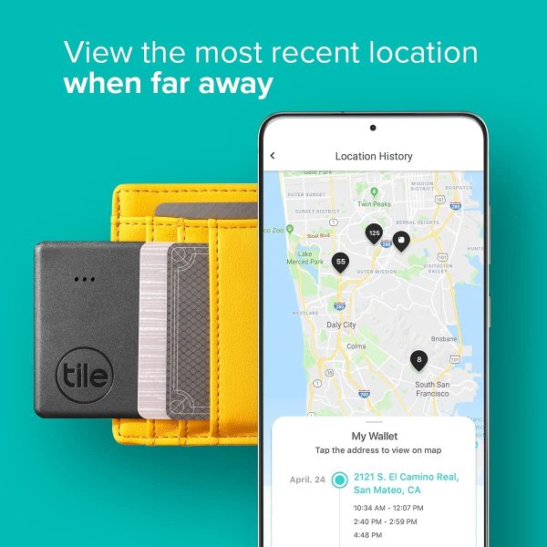 Tile Performance Pack 2-Pack (1 Pro, 1 Slim) - Bluetooth Tracker, Item Locator & Finder for Keys and Wallets or Luggage and Tablets; Easily Find All Your Things