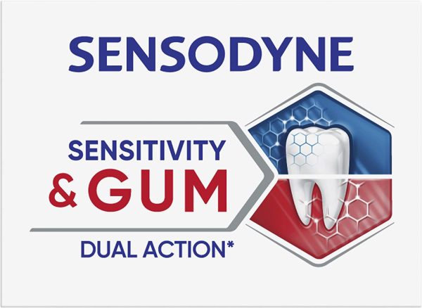 Sensodyne Sensitivity & Gum Dual Action Sensitive Toothpaste, 100 g (Pack of 1) - Image 4