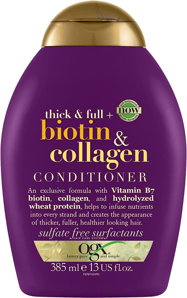 OGX Biotin Collagen Conditioner, 385mL