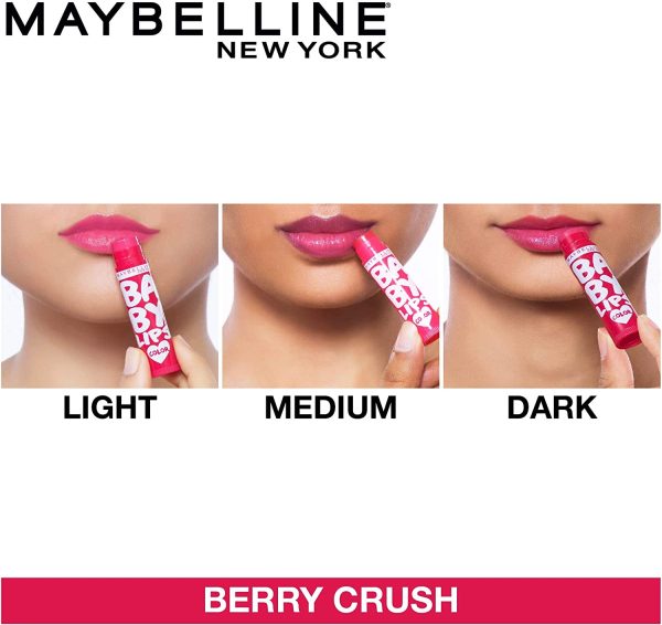 Maybelline Baby Lips Loves Colour Lip Balm - Berry Crush ,12 hour moisture,4g - Image 6