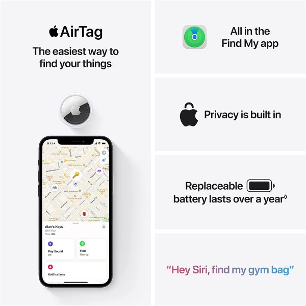 New Apple AirTag 4 Pack