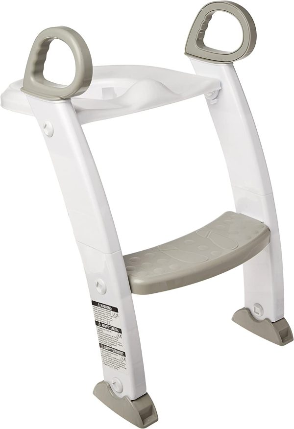 Spuddies Spuddies Potty with Ladder, White/Gray, One Size - Image 2