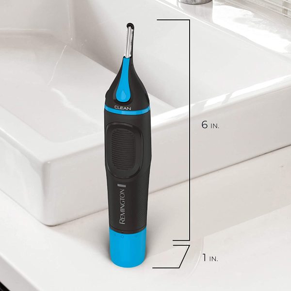 Remington NE3845A Nose, Ear & Detail Trimmer with CleanBoost Technology, Black