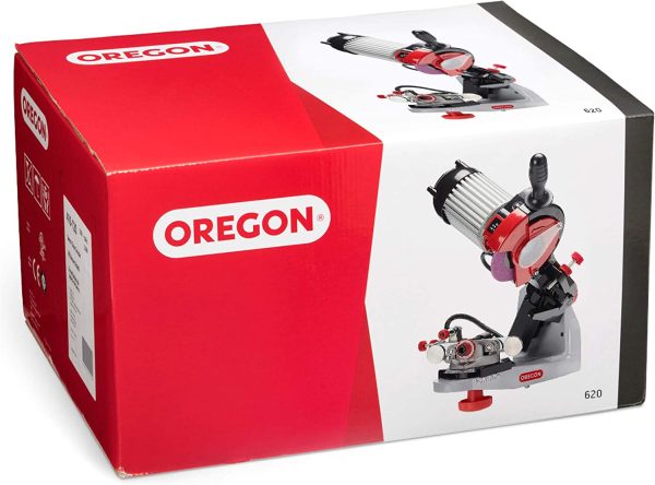 OREGON Professional 230-Volt Bench Grinder with Hydraulic Clamping, Universal Saw Chain Sharpener, for All Chainsaw Chains (620-230) - Image 4