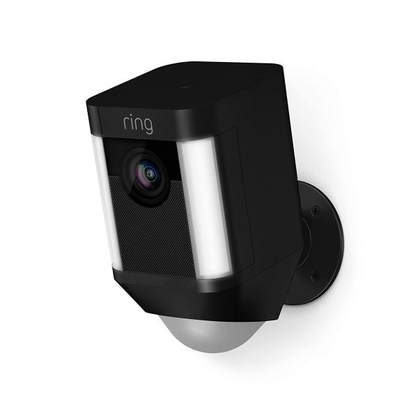 Ring Spotlight Cam Battery HD Security Camera with Built Two-Way Talk and a Siren Alarm, Black - Image 3