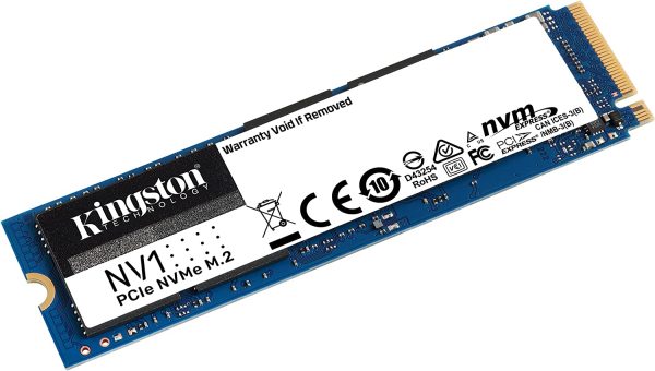 Kingston NVMe PCIe SSD 1000 GB NV1 M.2 2280 -SNVS/1000G, Blue