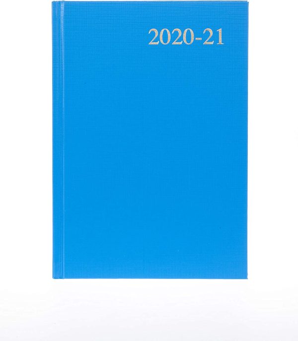 Essential A5 Week to View Mid-Year 2020-2021 (July to July) Diary Lt Blue - Image 6