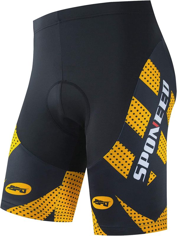 Sponeed Men's Cycling Bike Shorts Biking Spin Gel Padded Bicyce Wear Half Pants Tights - Image 7