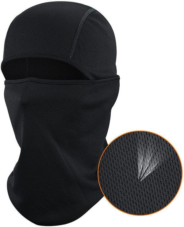 H HOME-MART Ski Motorcycle Cycling Balaclava Face Mask UV Protection for Men Women Sun Hood Tactical Lightweight Ski Motorcycle Running Riding - Image 3