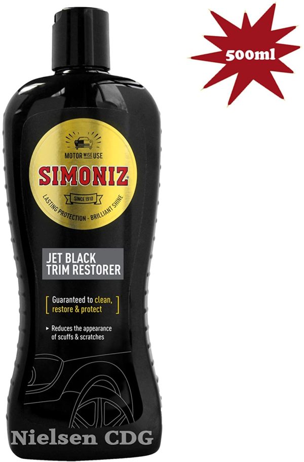 Jet Black Trim Restorer 500 ml - Image 3