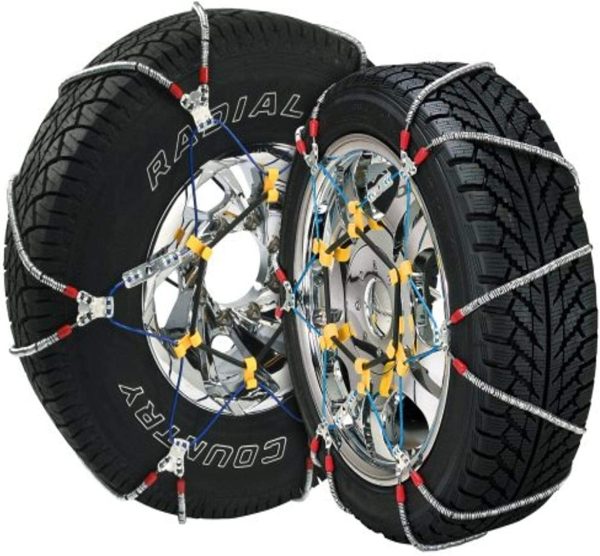 Security Chain Company SZ137 Super Z6 Cable Tire Chain for Passenger Cars, Pickups, and SUVs - Set of 2 - Image 4