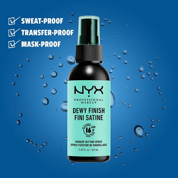 NYX Professional Makeup Setting Spray - Dewy - Image 4