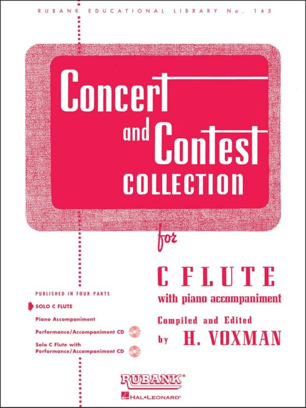 Hal Leonard Concert And Contest Collections for C Flute Solo Part Only - Image 2