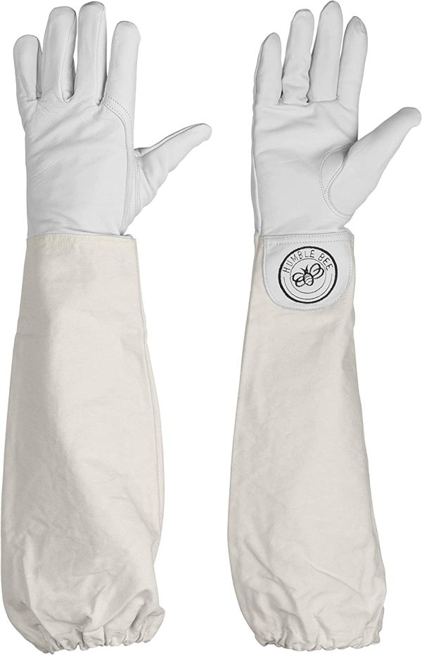 Humble Bee 110 Goatskin Beekeeping Gloves with Extended Sleeves - Image 4