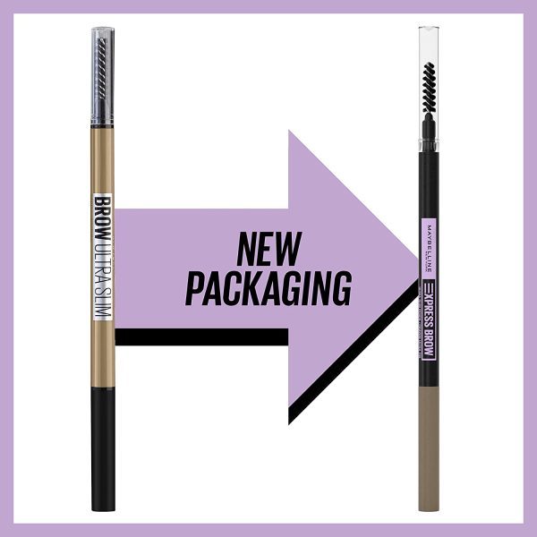 Maybelline Brow Ultra Slim Eyebrow Pencil, Black Brown - Image 2