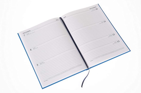 Essential A5 Week to View Mid-Year 2020-2021 (July to July) Diary Lt Blue