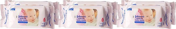 Johnson's Skincare Lightly Fragranced Baby Wipes 6 x 80 Pack - Image 3