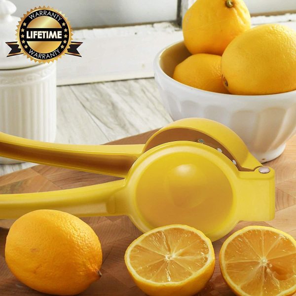 Premium Quality Metal Lemon Squeezer Handheld Juicer Presser Citrus Juice Lime - Image 6