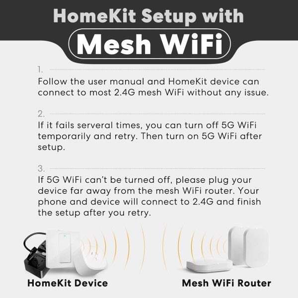 Smart Plug WiFi Outlet Works with Apple HomeKit, Siri, Alexa, Google Home, Smart Socket with Timer Function, Remote Control, No Hub Required - Image 3