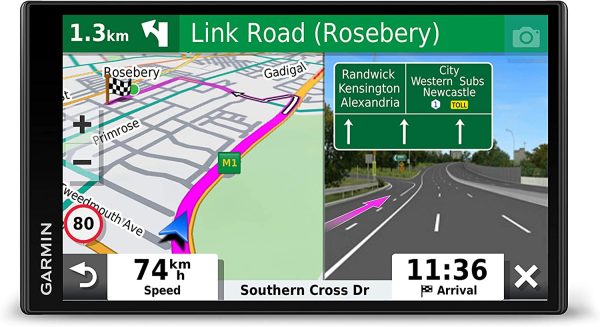 Garmin DriveSmart 65, 6 Inch In-Car GPS Navigator With Live Traffic, AU/NZ - Image 5