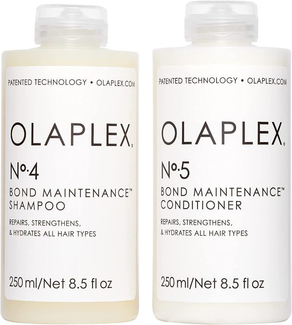 Olaplex Pack: No.4 + No.5 - Daily Cleanse and Condition Duo - 500ml (2X 250ml) - Image 2