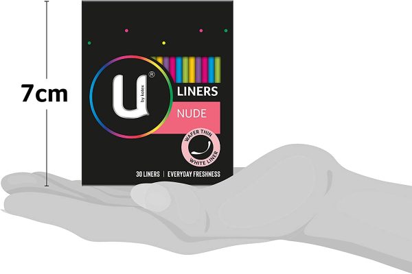 U by Kotex Nude Liners White 360 Pack - Image 2