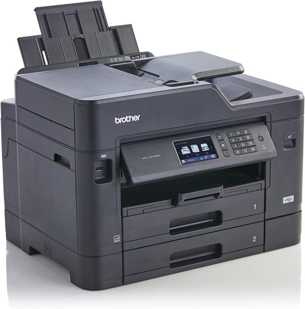 Brother MFC-J5730DW A3 Colour Inkjet Multi-Function Centre, Wireless/USB/Network, Printer/Scanner/Copier/Fax Machine, 2 Sided Printing, 2 Paper Trays, A4/A3 Print Capability, Business Printer - Image 2