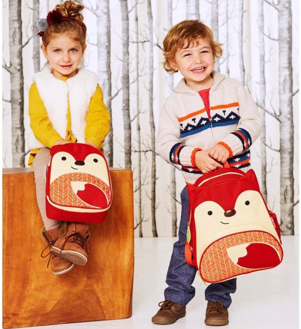 Skip Hop Zoo Pack Little Kids Backpack, Fox - Image 6