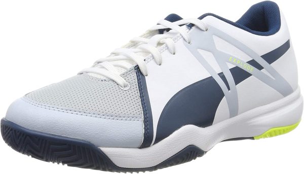 PUMA Men's Explode XT 3 Futsal Shoes, White - Image 2