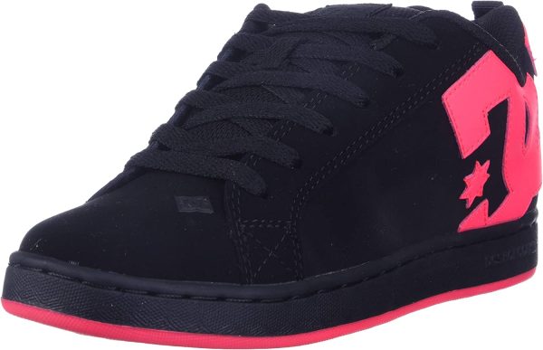 DC Women's Court Graffik Low Top Casual Skate Shoe - Image 5