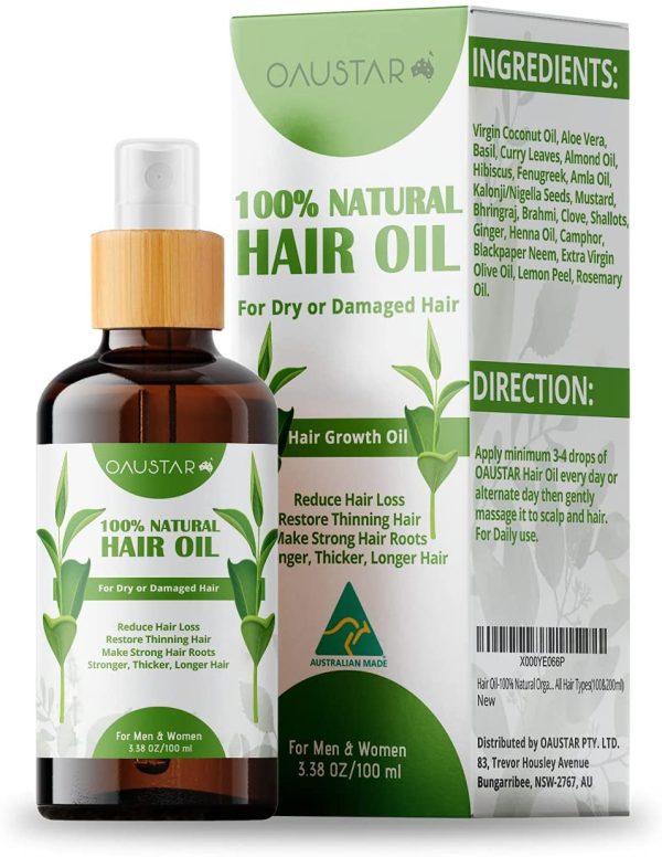 Hair Oil-100% Natural Organic Herbal Hair Growth Treatment-For All Hair Types(100&200ml) - Image 5