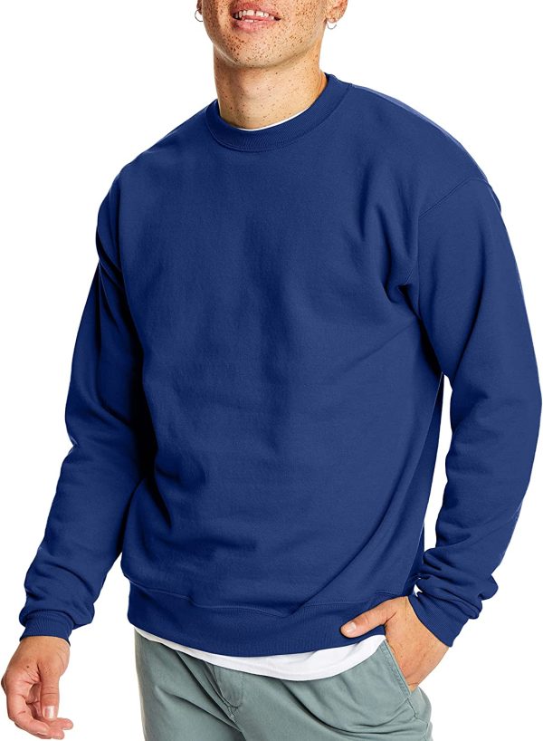 Hanes Men's Ecosmart Fleece Sweatshirt - Image 3