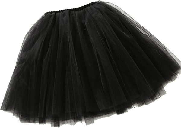 traderplus Women's Vintage 1950s Tutu Petticoat Ballet Bubble Dance Skirt Short Pettiskirts - Image 2