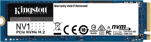 Kingston NVMe PCIe SSD 1000 GB NV1 M.2 2280 -SNVS/1000G, Blue - Image 5