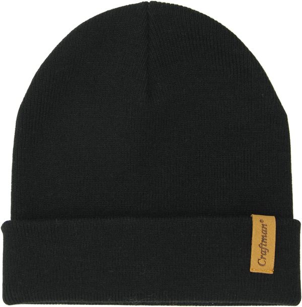 Craftman Acrylic Soft Warm Winter Daily use Outdoor Short Beanie hat for Men and Women for Hike and Travel - Image 6