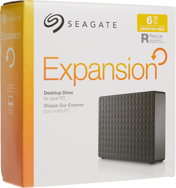 Seagate STEB6000403 6TB Expansion Desktop Black - Image 3