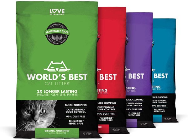 World's Best Cat Litter 12.7kg Green Clumping Unscented - Image 6