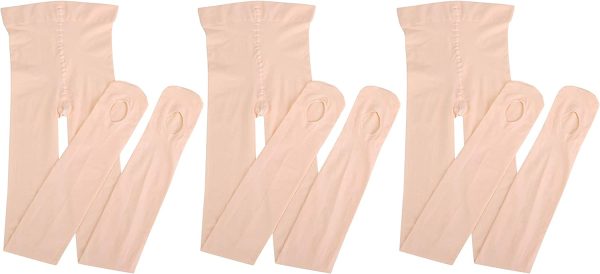 Dancing Kitty 3 pairs Ultra Soft Convertible Ballet Tights Dance Tights for Girl - Image 3