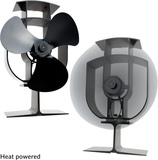 Heat Powered 3 Blade Stove Fan | M&W