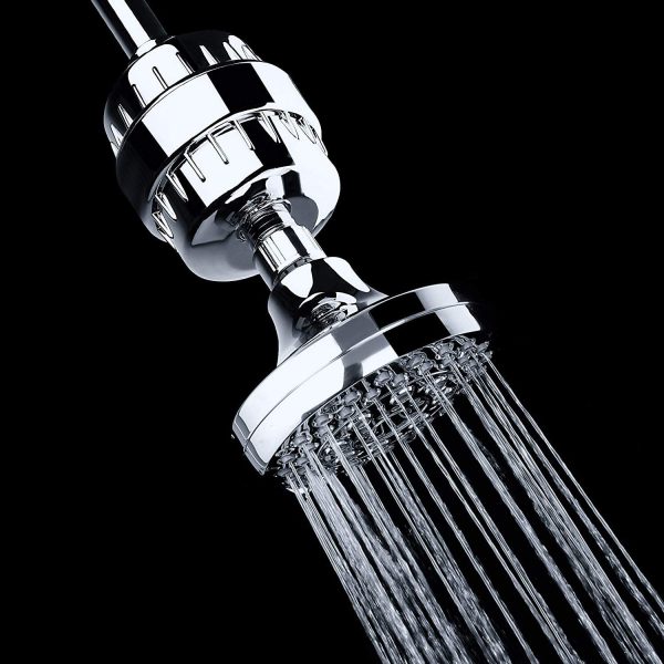 High Output Revitalizing Shower Filter - Reduces Dry Itchy Skin, Dandruff, Eczema, and Dramatically Improves The Condition of Your Skin, Hair and Nails - Chrome (SF100) - Image 2