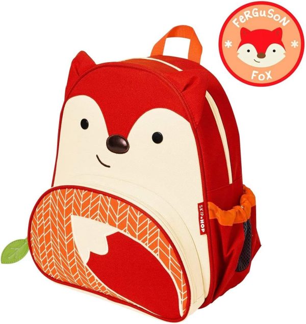 Skip Hop Zoo Pack Little Kids Backpack, Fox - Image 4