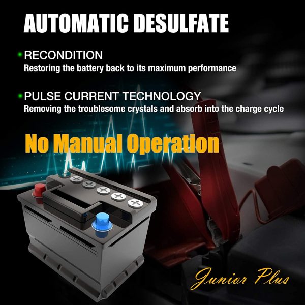 MP00205C 12V 800mA Fully Automatic Battery Charger/Maintainer - Image 2