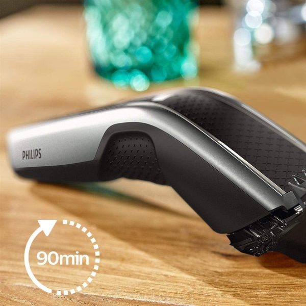 Philips Washable Hair Clipper Series 5000 With 28 Length Settings (0.5-28mm) and 90 Min Cordless Use/1hr Charge, HC5630/15