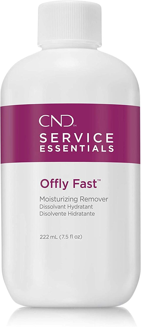 CND Service Essentials Shellac Offly Fast Moisturizing Remover, 222ml