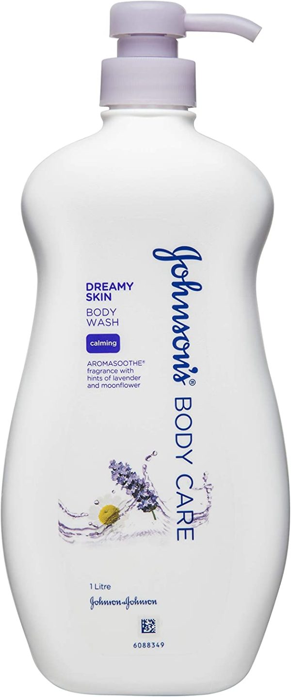 Johnsons Adult Body Care Cream Wash Dreamy Skin, 1L - Image 2