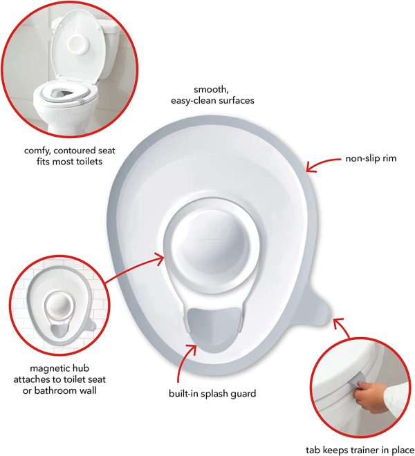 Skip Hop Toddler Potty Training Seat, Easy Store - Image 4